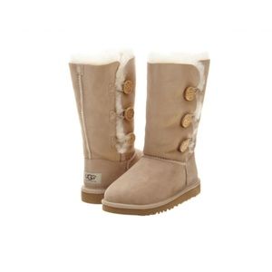 Tall Sand Bailey Button Ugg Boots
